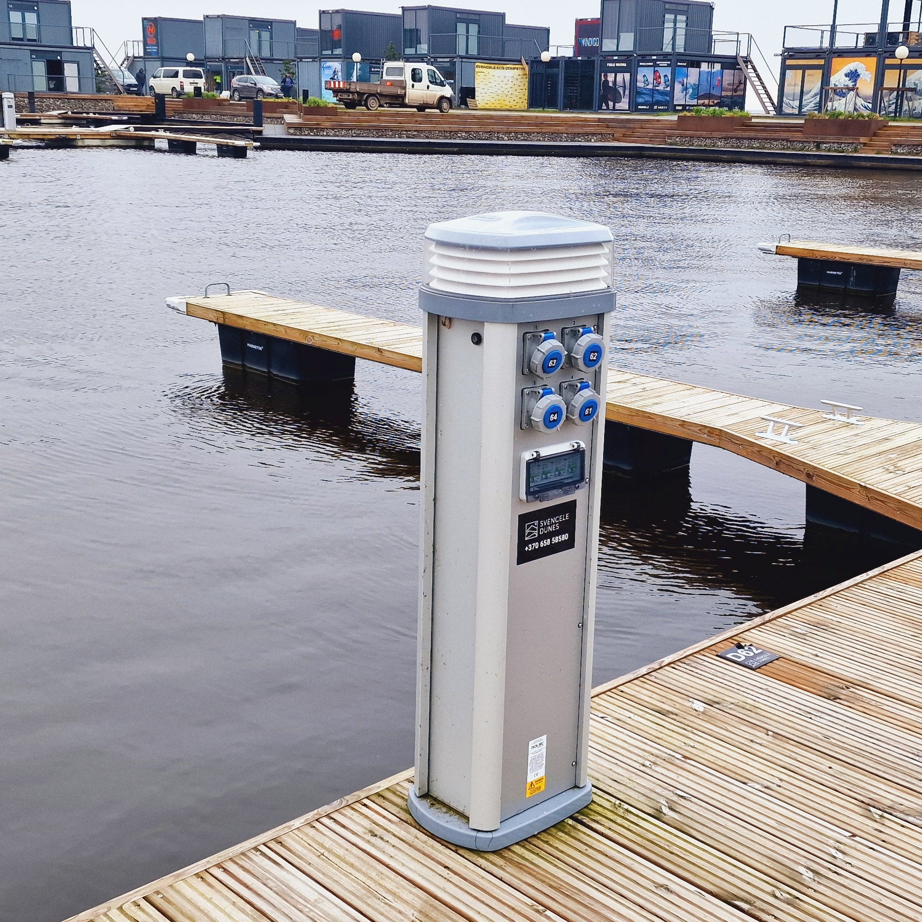 Laivo švartavimosi vieta nakčiai